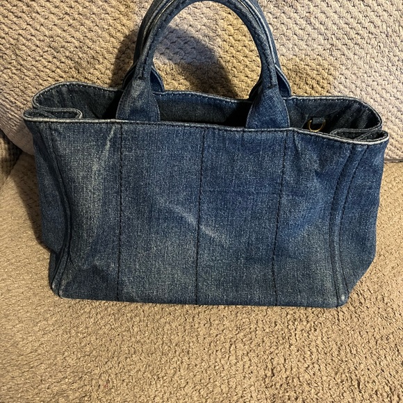 Prada Dark Denim Canapa - Picture 2 of 14